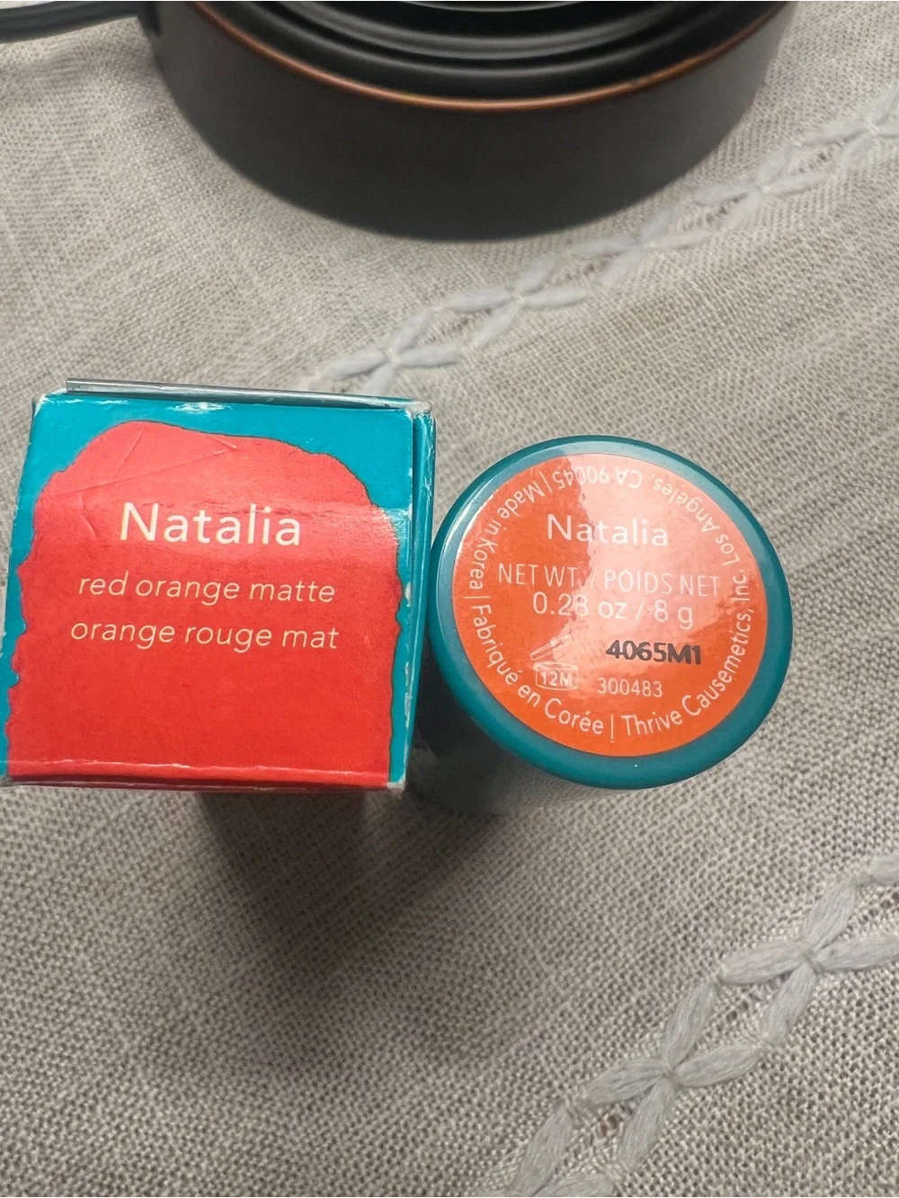 Thrive Causemetics Triple Threat Color Stick “Natalia” Red Orange Matte
